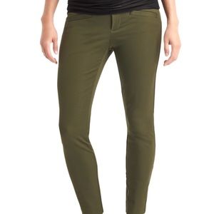GAP Olive Skinny Maternity Pants